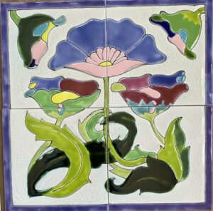 ceramique-murale-mosaique-fleurs-coquelicot2